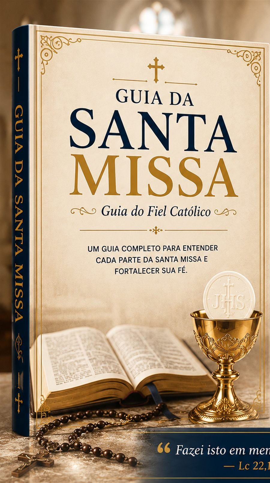 Capa do e-book Guia da Santa Missa – Guia do Fiel Católico